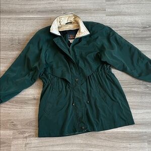 Jenny Buchanan green jacket